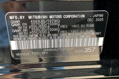 2026 Mitsubishi Outlander Sport 2.0 Trail Edition