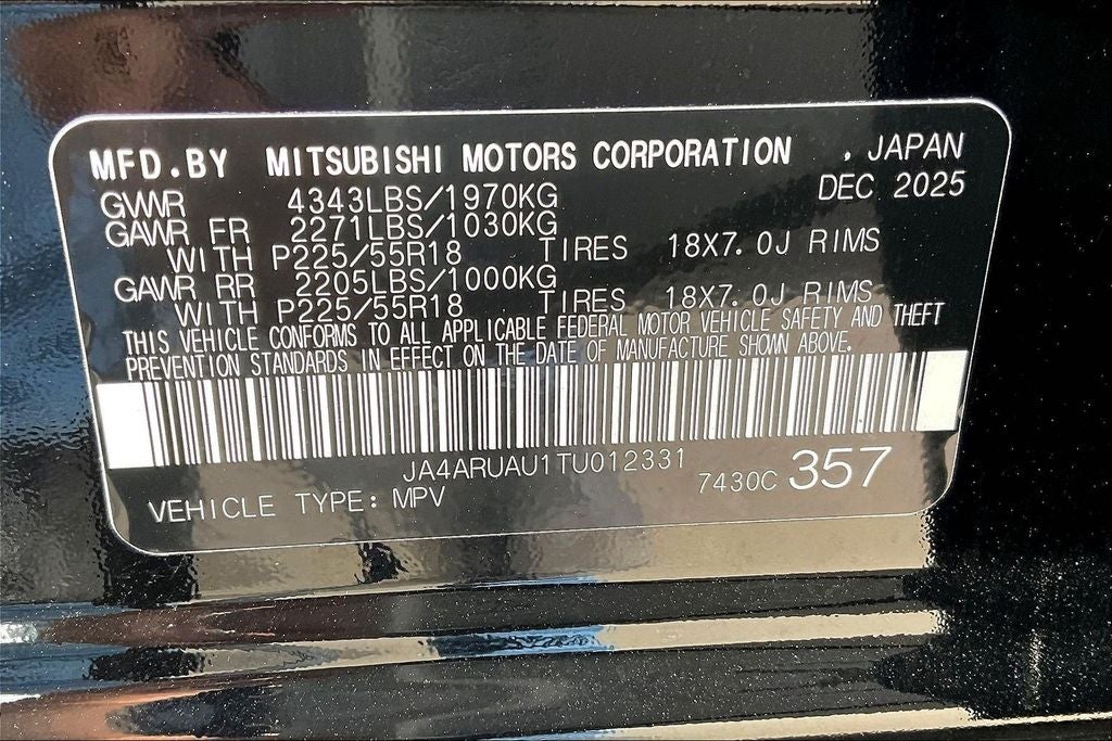 2026 Mitsubishi Outlander Sport 2.0 Trail Edition