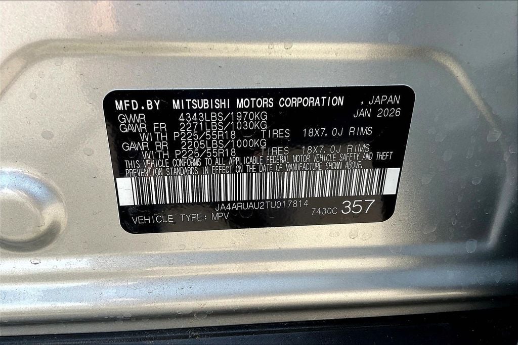 2026 Mitsubishi Outlander Sport 2.0 ES