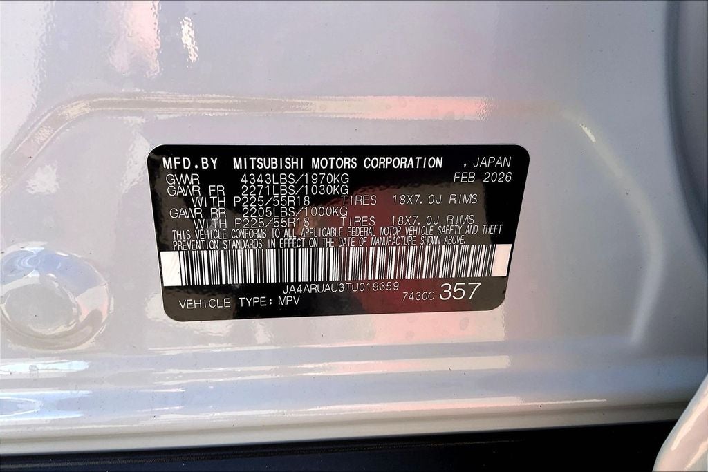 2026 Mitsubishi Outlander Sport 2.0 LE