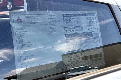 2026 Mitsubishi Outlander Sport 2.0 SE