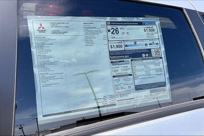 2026 Mitsubishi Outlander Sport 2.0 ES