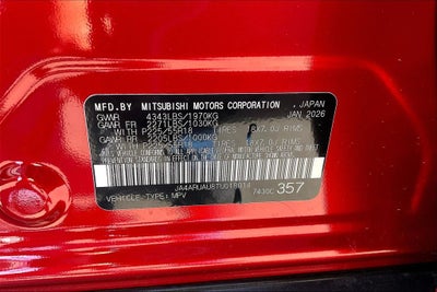 2026 Mitsubishi Outlander Sport RALLIART