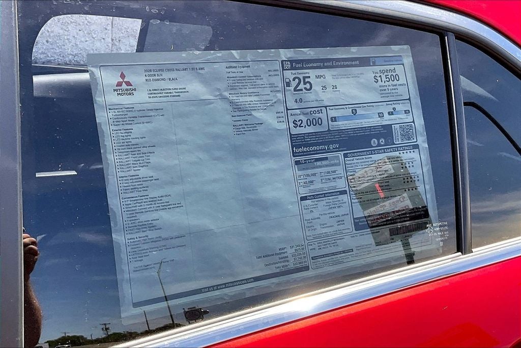 2026 Mitsubishi Eclipse Cross Ralliart