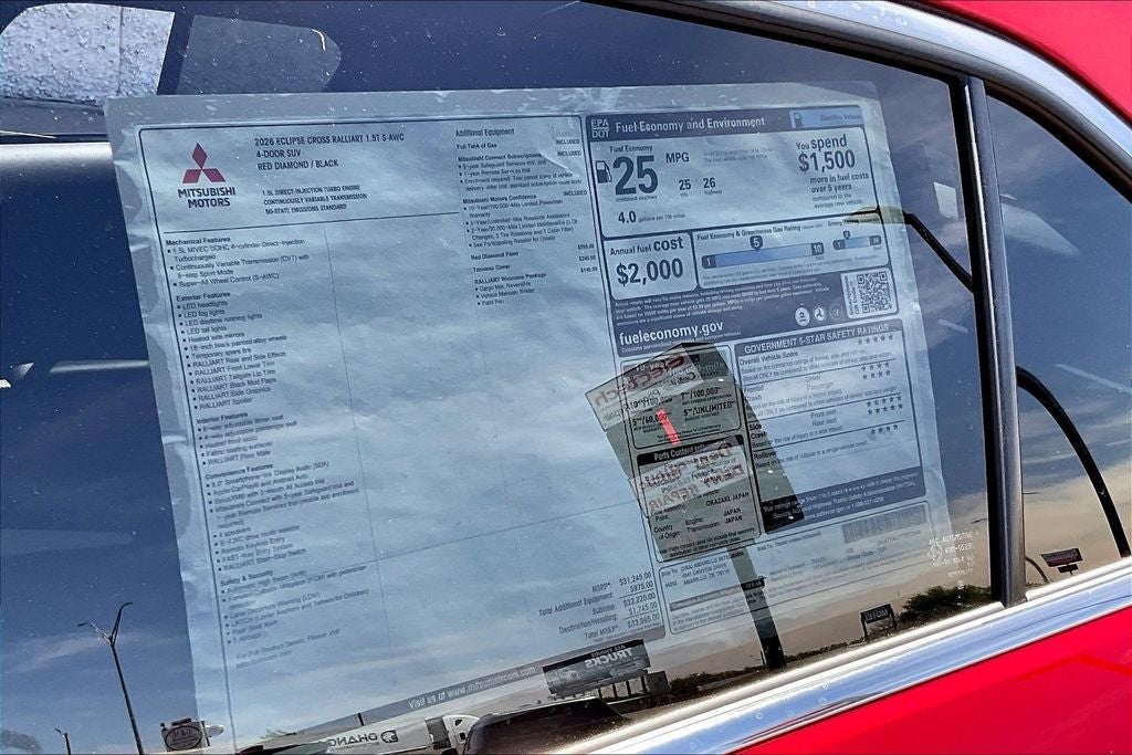 2026 Mitsubishi Eclipse Cross Ralliart