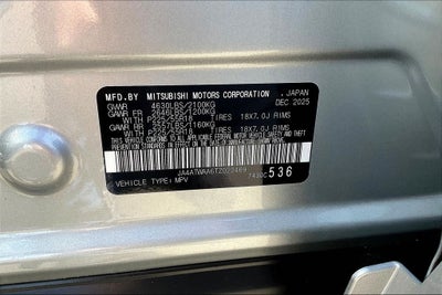 2026 Mitsubishi Eclipse Cross SEL