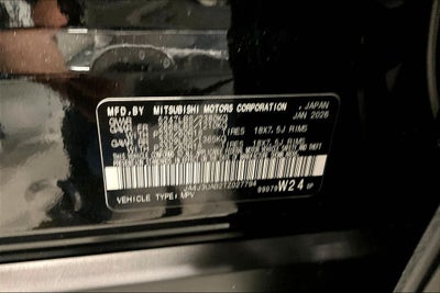 2026 Mitsubishi Outlander ES