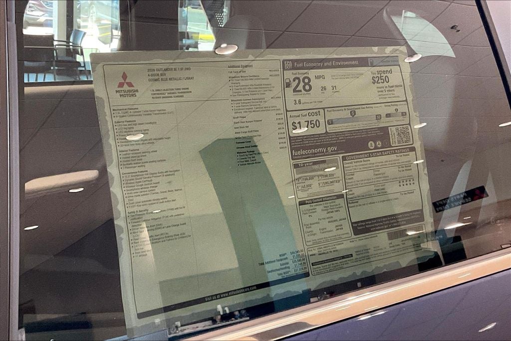 2026 Mitsubishi Outlander SE