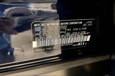 2026 Mitsubishi Outlander SE