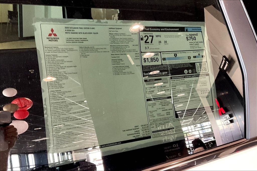 2026 Mitsubishi Outlander Trail Edition