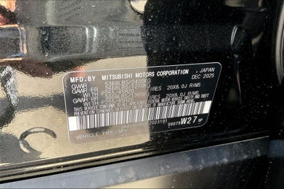 2026 Mitsubishi Outlander SE