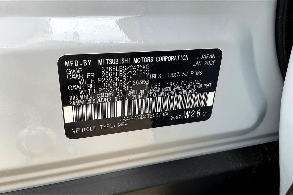 2026 Mitsubishi Outlander Trail Edition