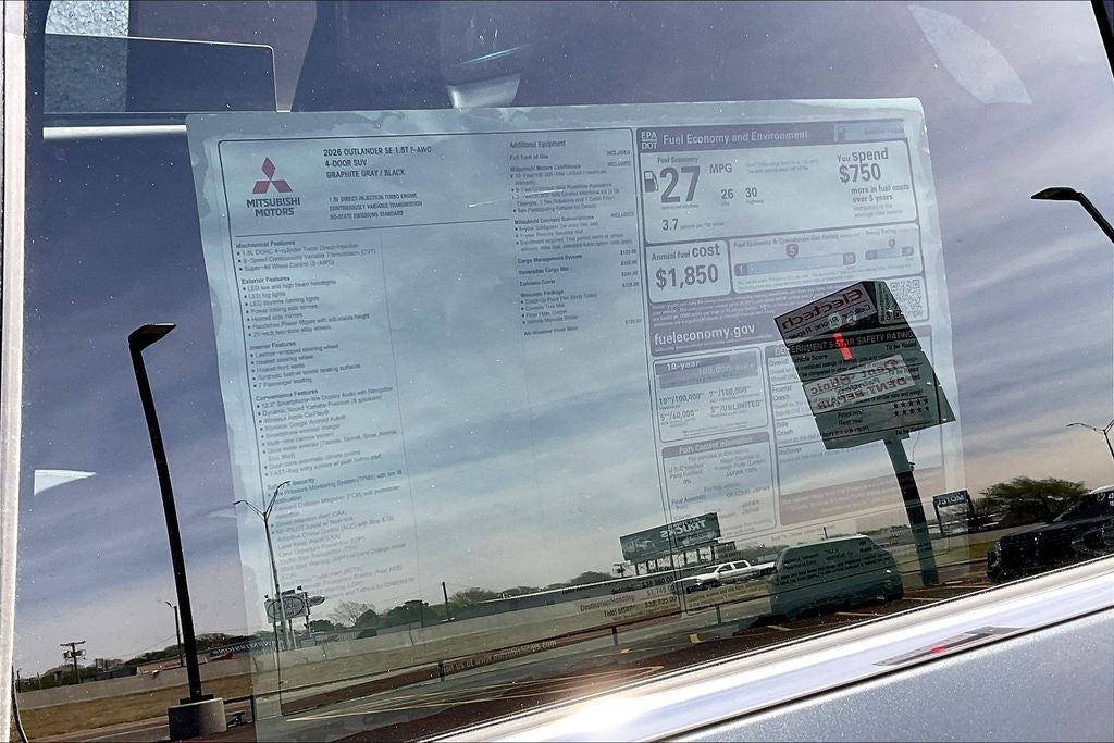 2026 Mitsubishi Outlander SE