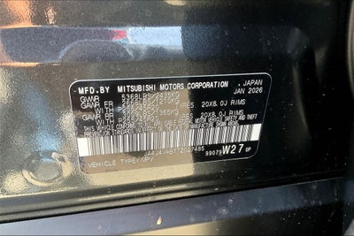 2026 Mitsubishi Outlander SE