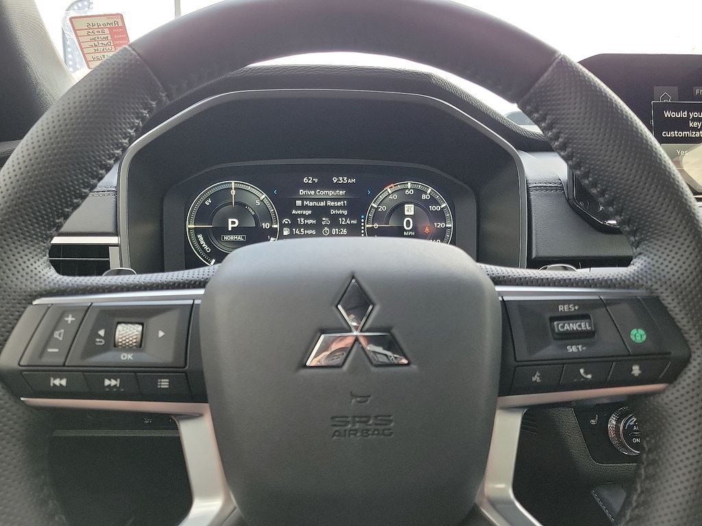 2025 Mitsubishi Outlander PHEV SEL Black Edition