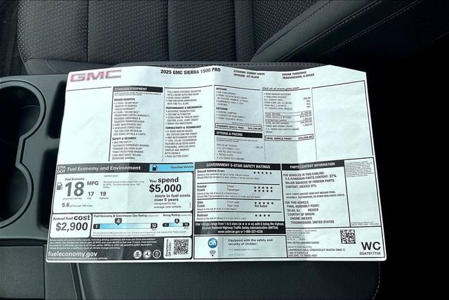 2025 GMC Sierra 1500 Pro