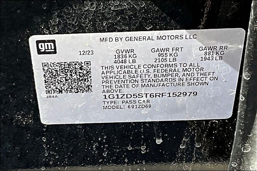 2024 Chevrolet Malibu LT 1LT