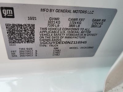 2022 Chevrolet Silverado 1500 LTD LT