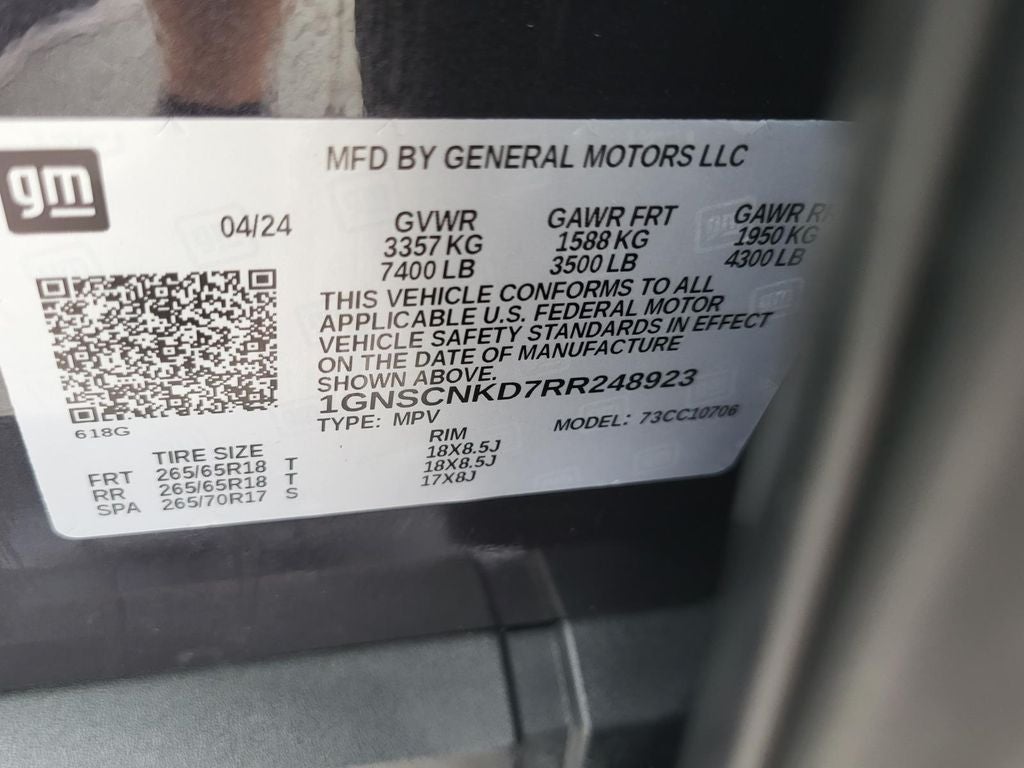 2024 Chevrolet Tahoe LT