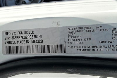 2023 RAM 1500 Classic Tradesman