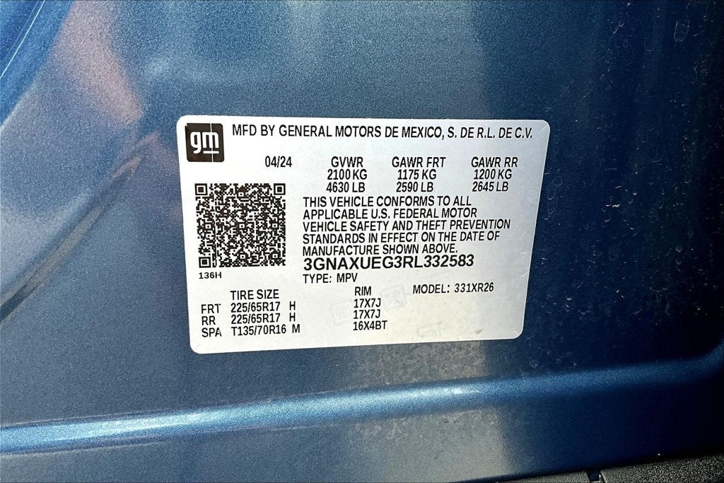 2024 Chevrolet Equinox LT