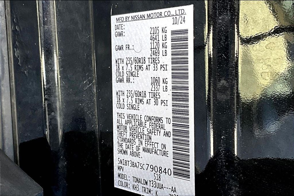 2025 Nissan Rogue SV