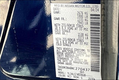 2024 Nissan Pathfinder SV