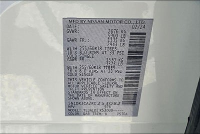 2024 Nissan Pathfinder SL