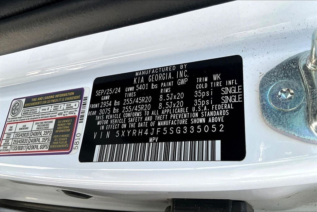 2025 Kia Sorento EX