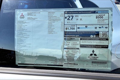 2027 Mitsubishi Outlander Sport 2.0 LE