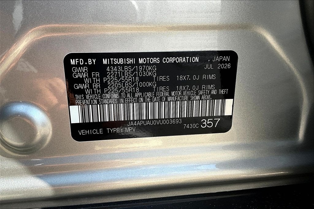 2027 Mitsubishi Outlander Sport 2.0 ES