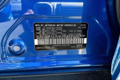 2027 Mitsubishi Outlander Sport 2.0 S