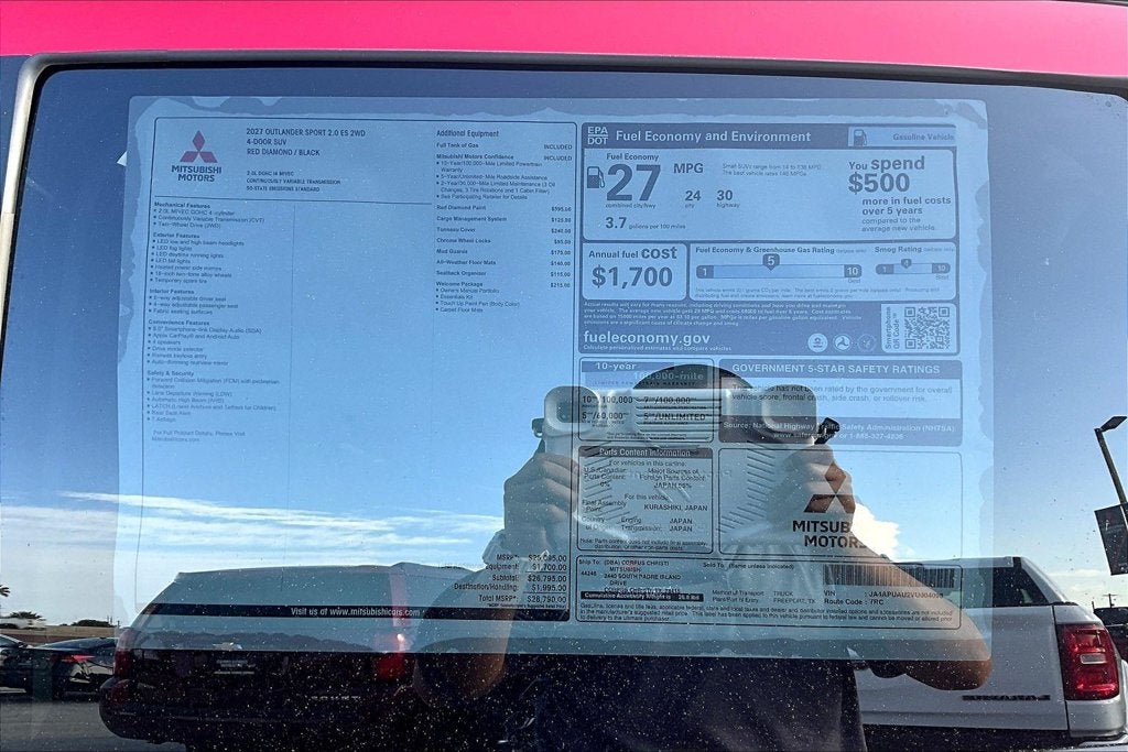 2027 Mitsubishi Outlander Sport 2.0 ES
