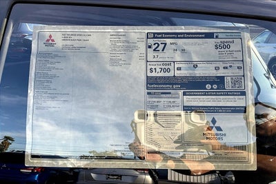 2027 Mitsubishi Outlander Sport 2.0 SE