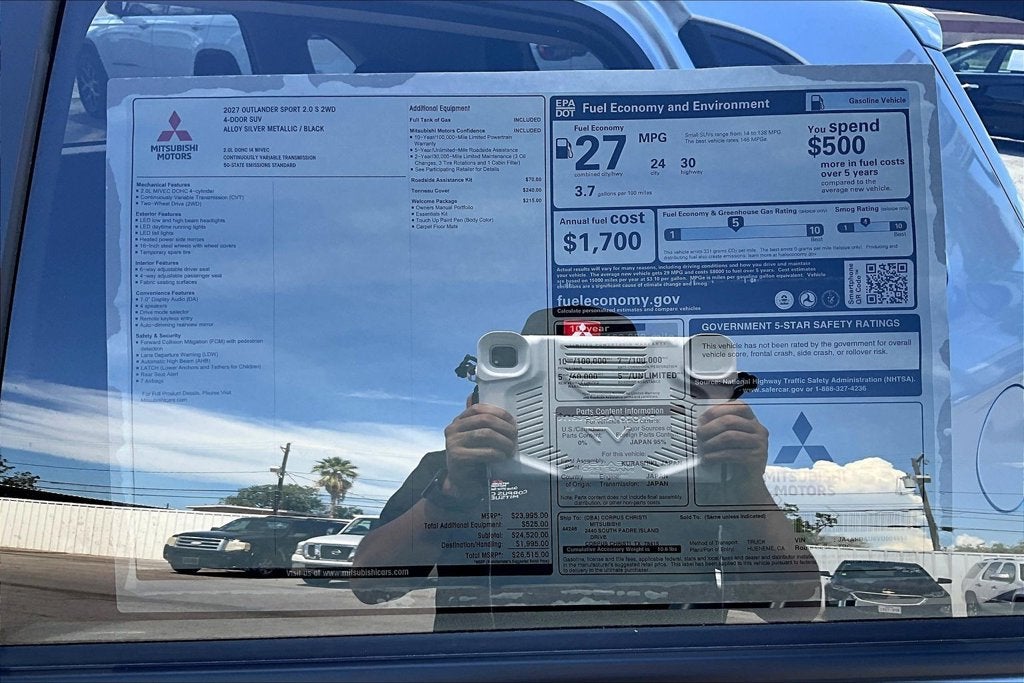 2027 Mitsubishi Outlander Sport Base