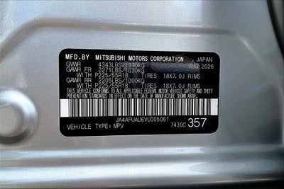 2027 Mitsubishi Outlander Sport 2.0 SE