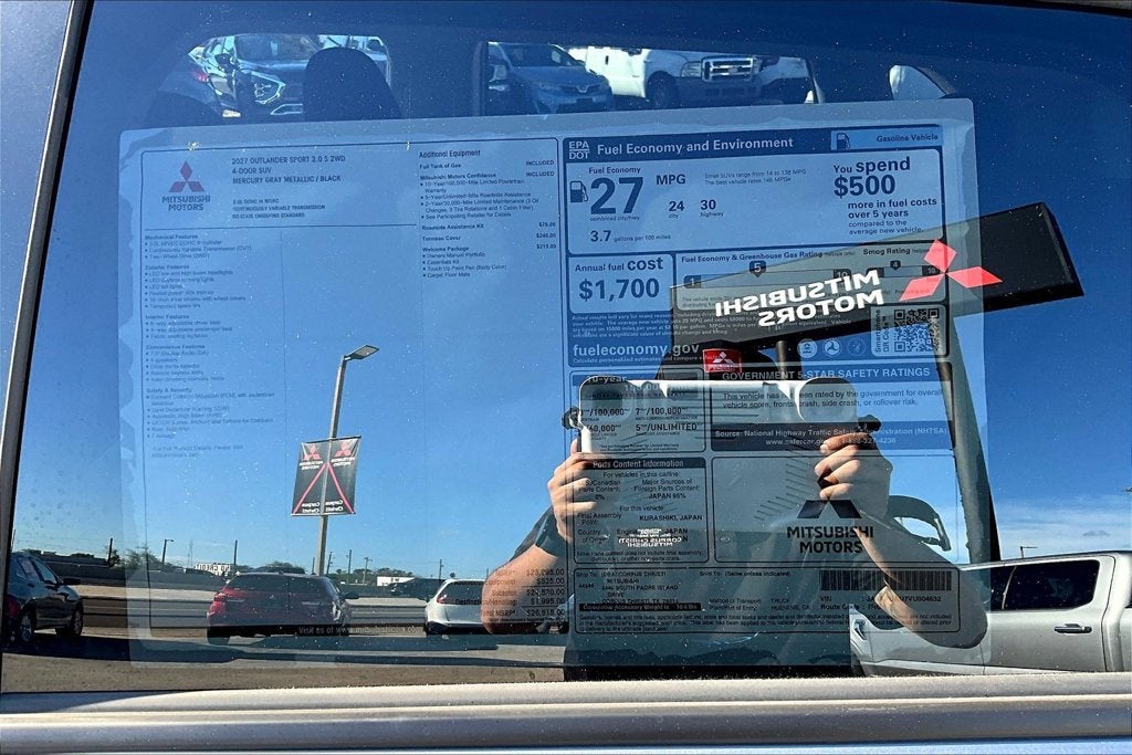 2027 Mitsubishi Outlander Sport 2.0 S