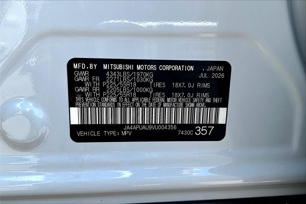 2027 Mitsubishi Outlander Sport 2.0 ES
