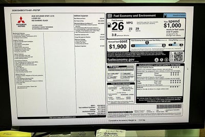 2026 Mitsubishi Outlander Sport 2.0 ES