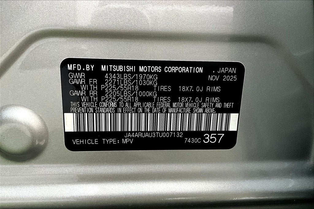 2026 Mitsubishi Outlander Sport 2.0 ES