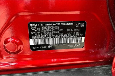 2025 Mitsubishi Outlander Sport 2.0 ES