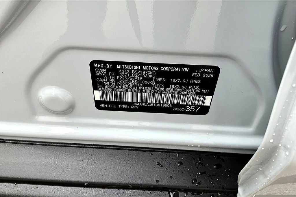 2026 Mitsubishi Outlander Sport 2.0 ES