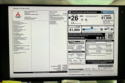 2026 Mitsubishi Outlander Sport 2.0 S