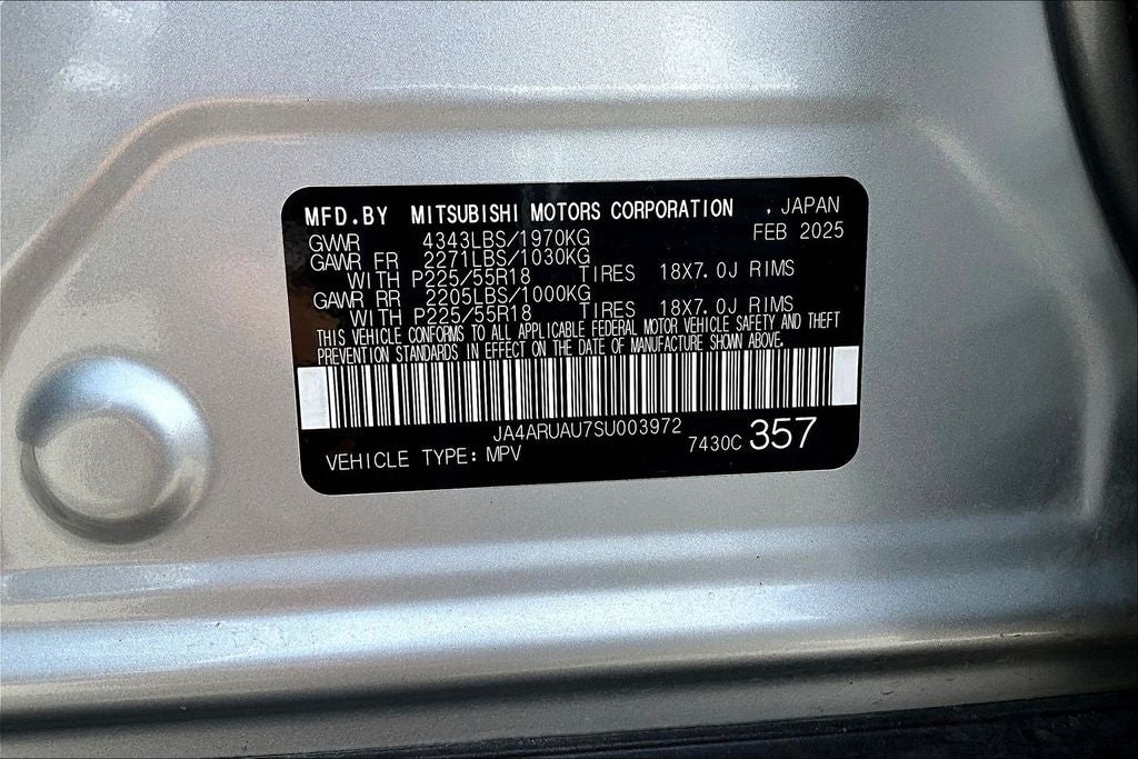 2025 Mitsubishi Outlander Sport 2.0 LE