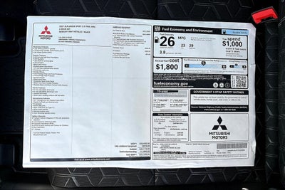 2027 Mitsubishi Outlander Sport 2.0 Trail Edition