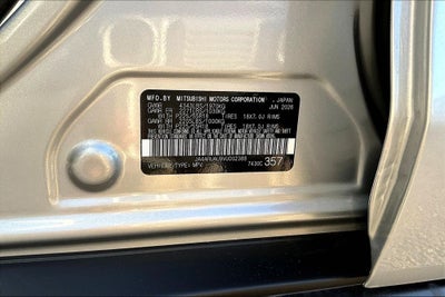 2027 Mitsubishi Outlander Sport 2.0 ES