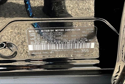2026 Mitsubishi Outlander Sport 2.0 S