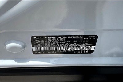 2026 Mitsubishi Eclipse Cross SE
