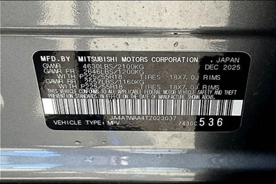 2026 Mitsubishi Eclipse Cross Black Edition