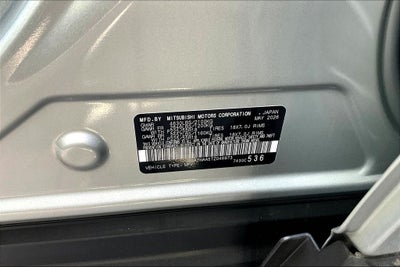 2026 Mitsubishi Eclipse Cross SE